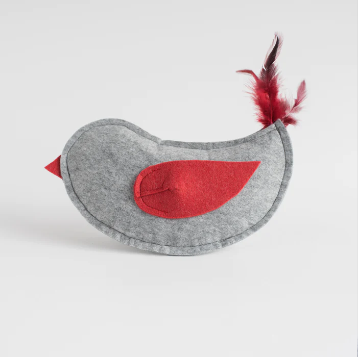 BIRD FELT PET TOY