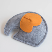ELEPHANT FELT PET TOY