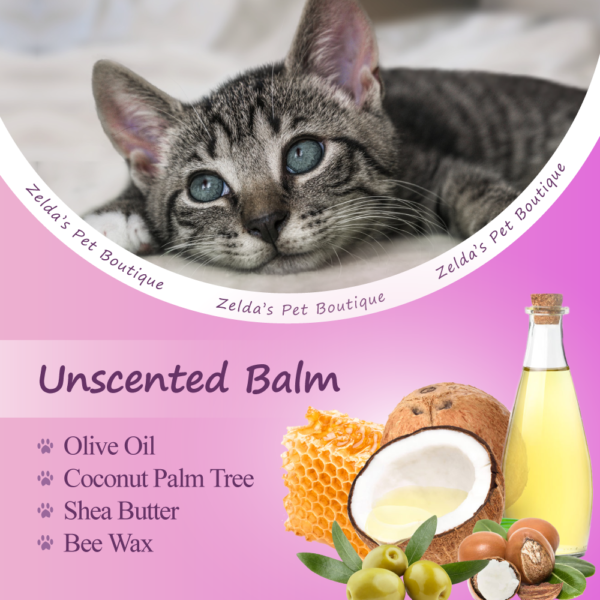 Zelda's Pet Boutique Paw, Nose, & Elbows Unscented Balm