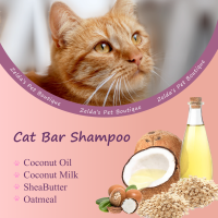Zelda's Pet Boutique Cat Bar Shampoo