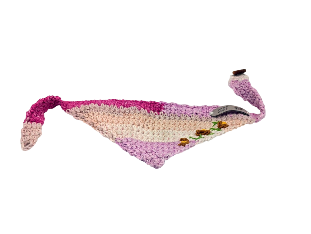Small Crochet Bandana